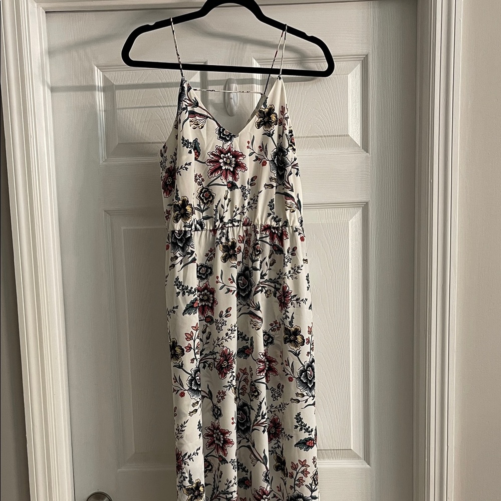 LOFT Floral Maxi Dress Size 6